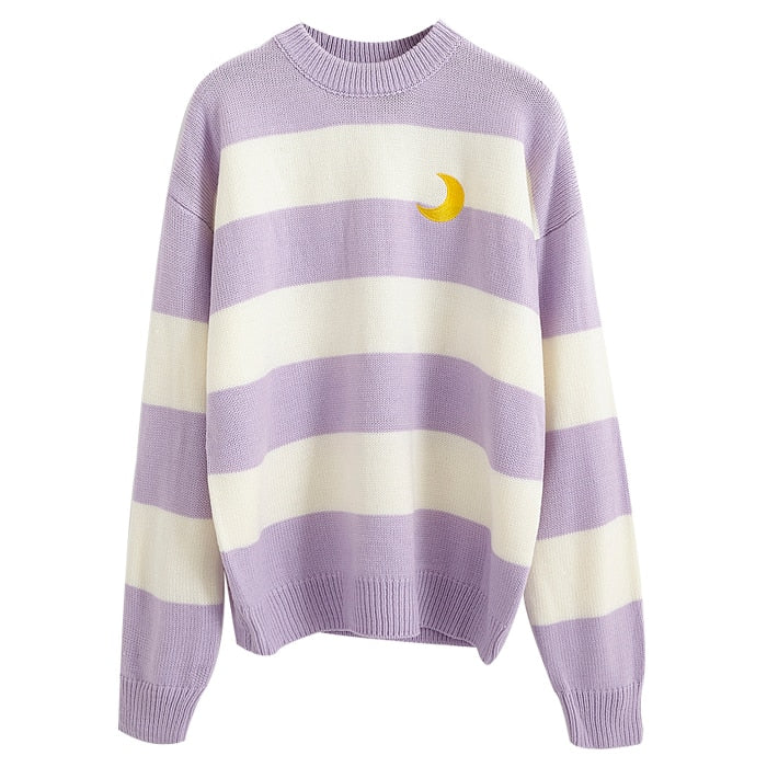 Moon Princess Striped Sweater