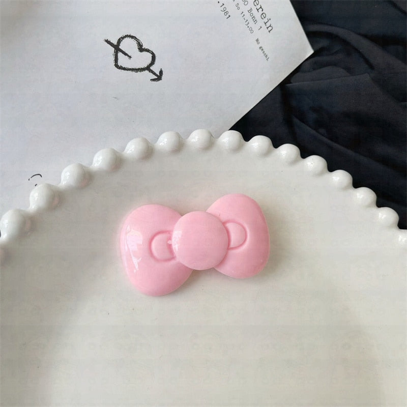 Hello Kitty Bow Hair Clips
