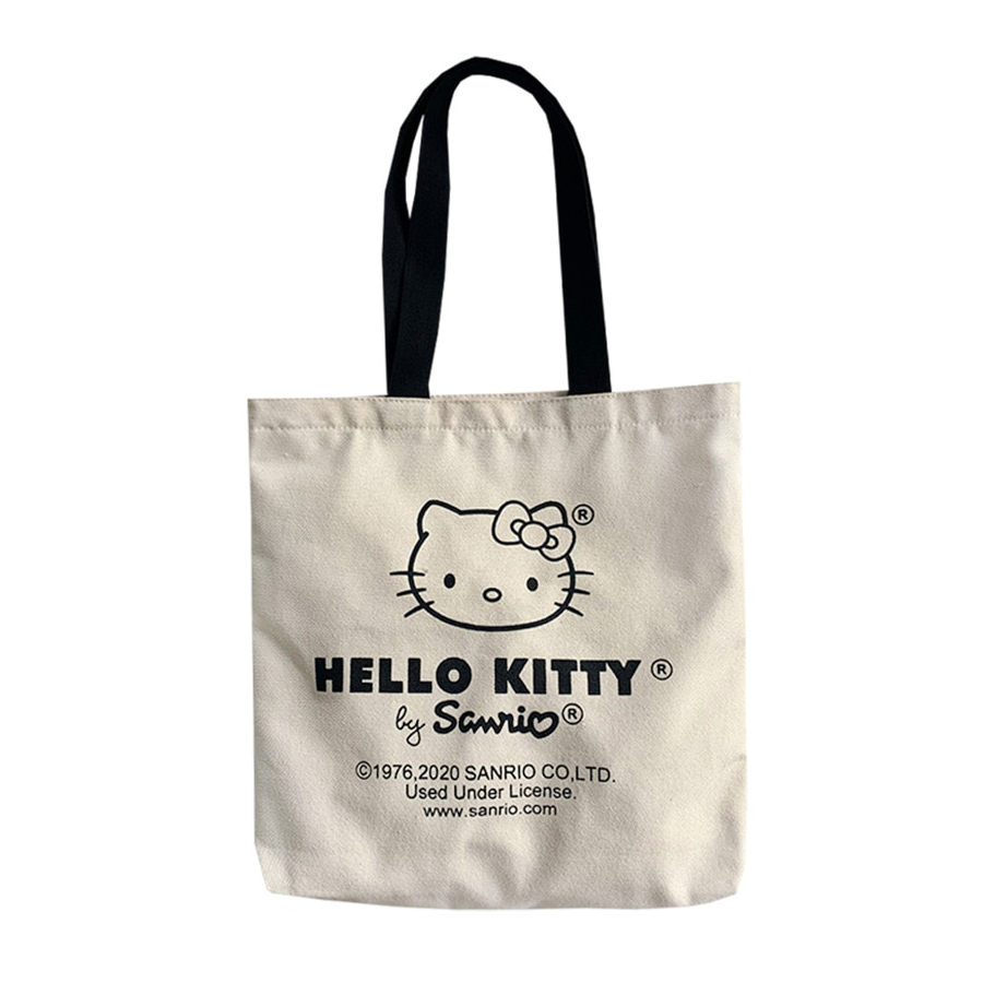 Hello Kitty Canvas Tote Bag